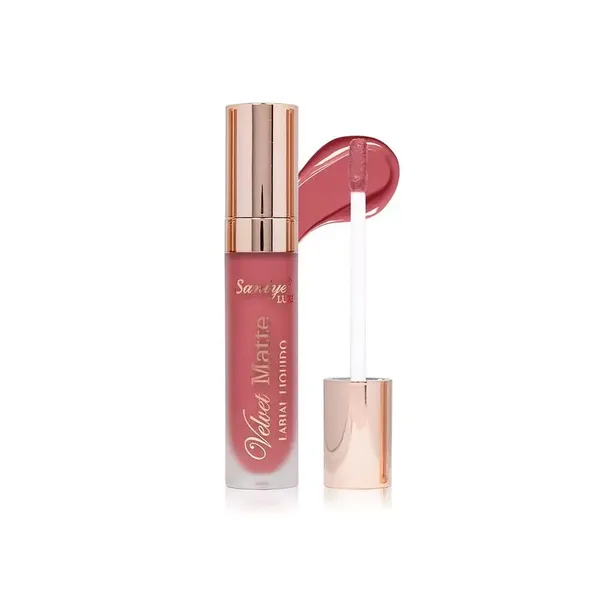 3 - Labial Velvet Matte Saniye Líquido Mate