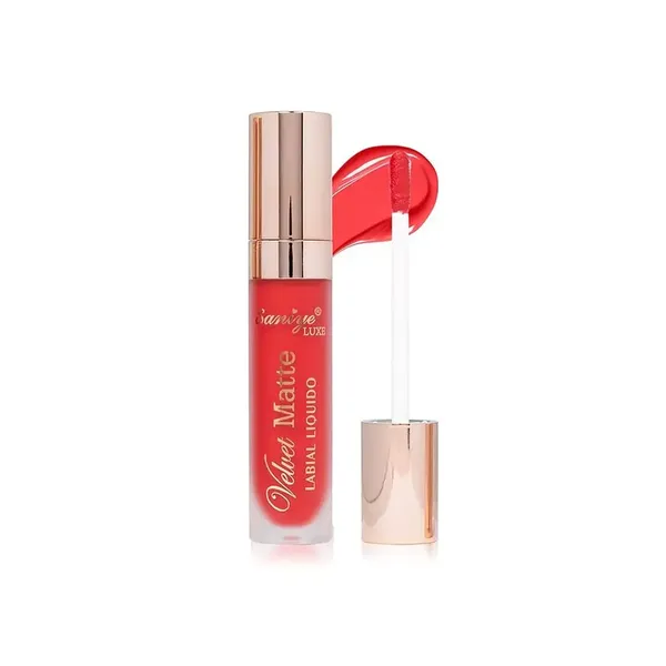 4 - Labial Velvet Matte Saniye Líquido Mate