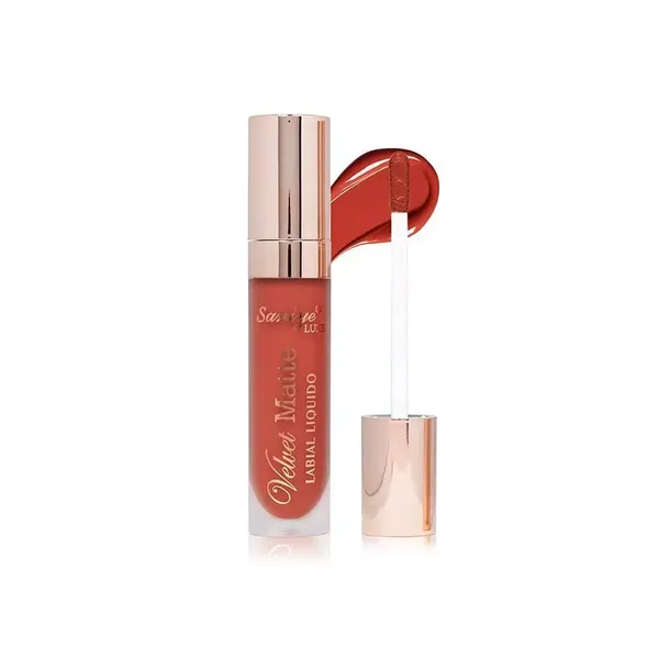 6 - Labial Velvet Matte Saniye Líquido Mate