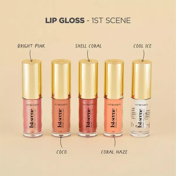 5 - Lip Gloss Hidratante 1st.Scene Atenea 4.8 ml