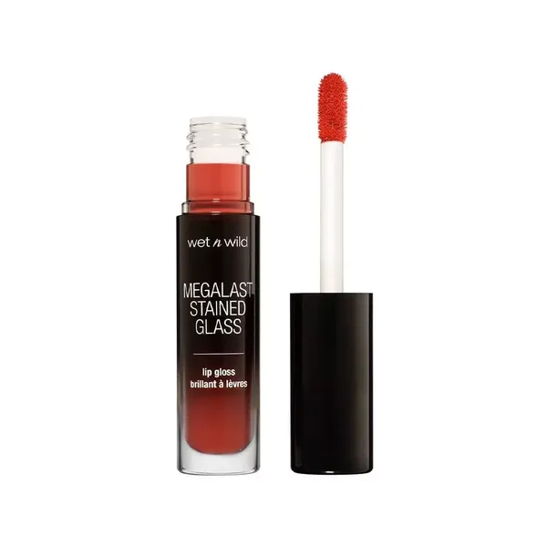 3 - Lip Gloss Intransferible Megalast Stained Glass Wet n Wild
