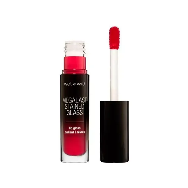 4 - Lip Gloss Intransferible Megalast Stained Glass Wet n Wild