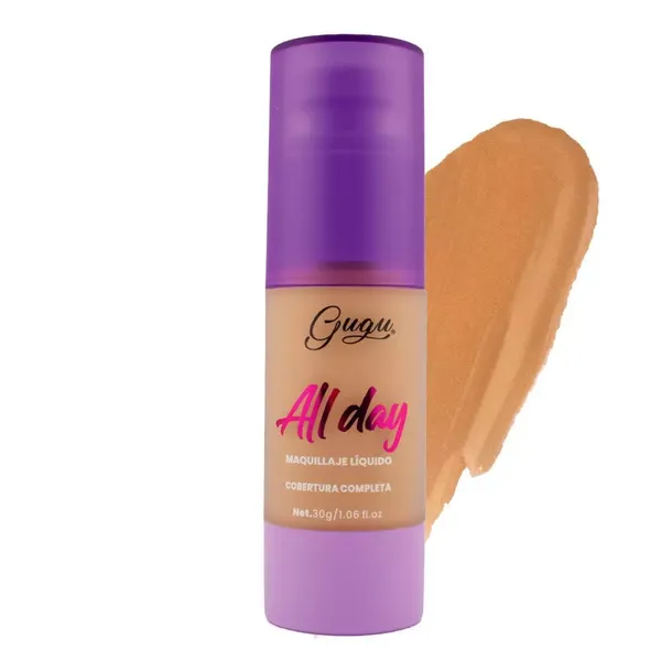9 - Maquillaje Líquido All Day Gugu