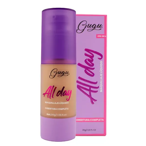 10 - Maquillaje Líquido All Day Gugu