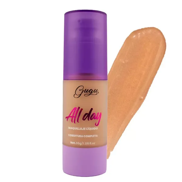 11 - Maquillaje Líquido All Day Gugu