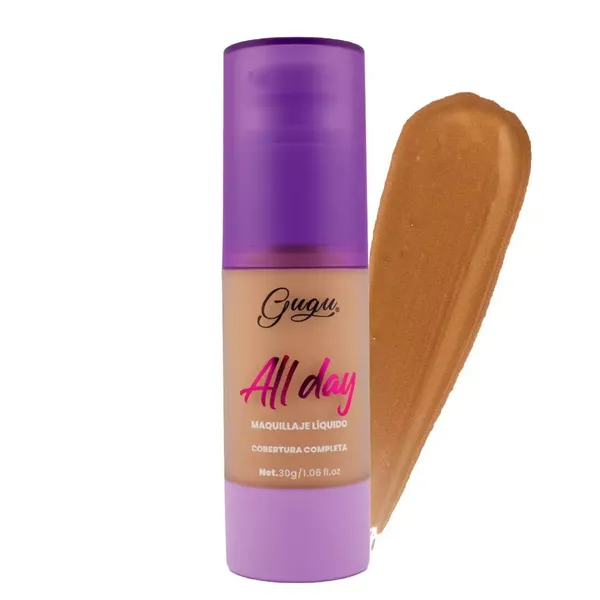 13 - Maquillaje Líquido All Day Gugu