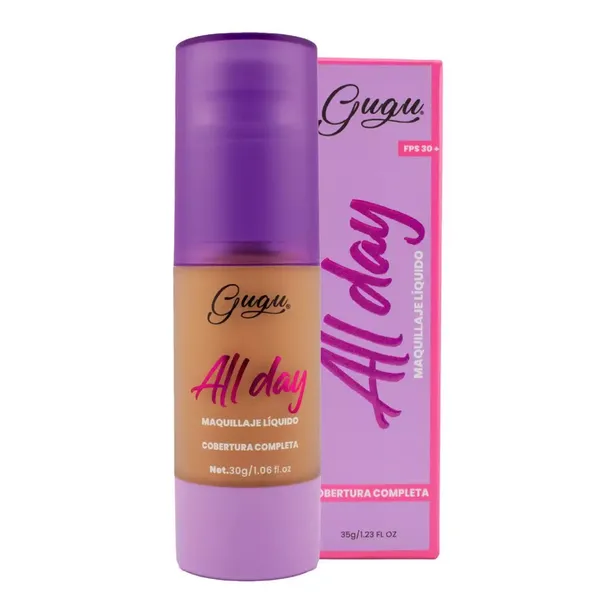 14 - Maquillaje Líquido All Day Gugu