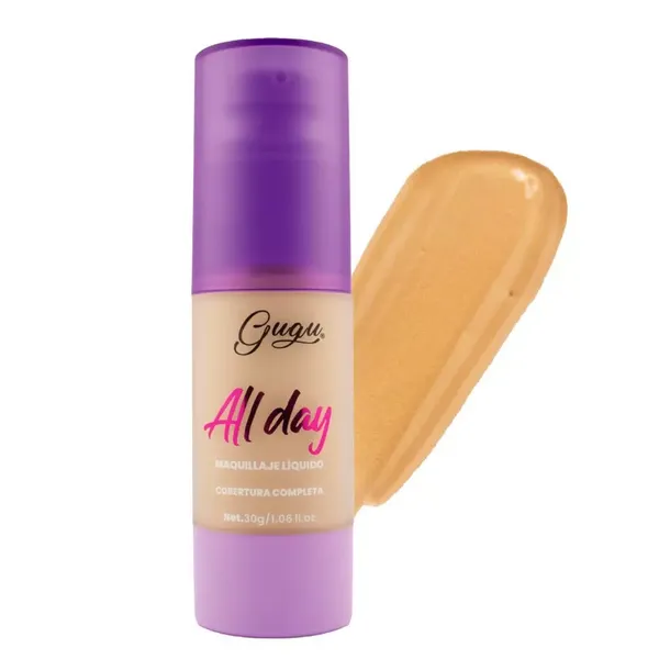 1 - Maquillaje Líquido All Day Gugu