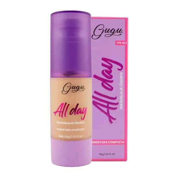 2 - Maquillaje Líquido All Day Gugu