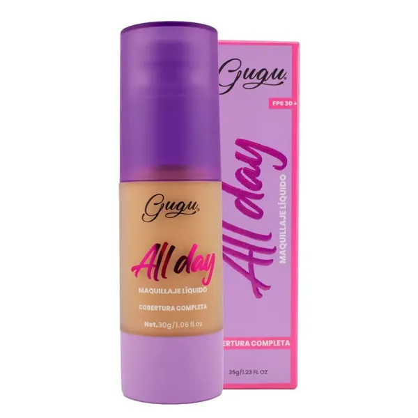 4 - Maquillaje Líquido All Day Gugu