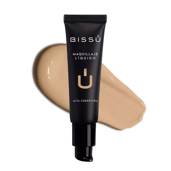 10 - Maquillaje Líquido Alta Cobertura Bissú