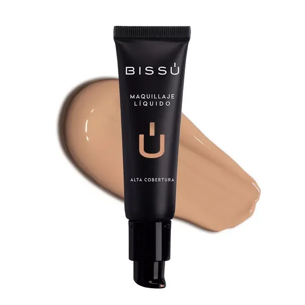 4 - Maquillaje Líquido Alta Cobertura Bissú