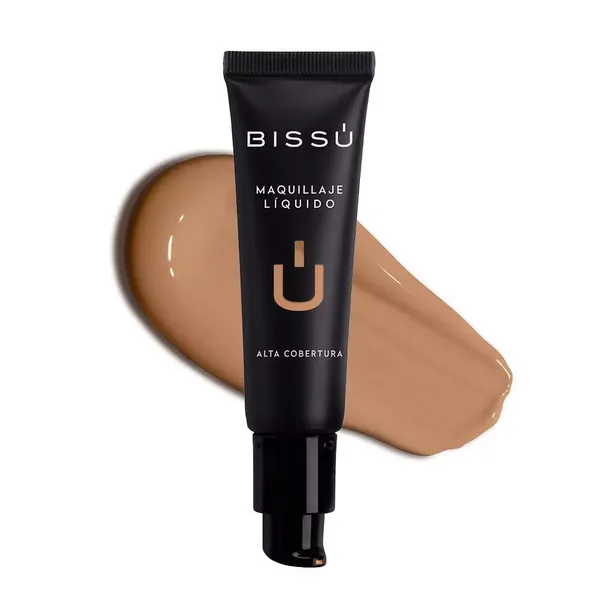 8 - Maquillaje Líquido Alta Cobertura Bissú