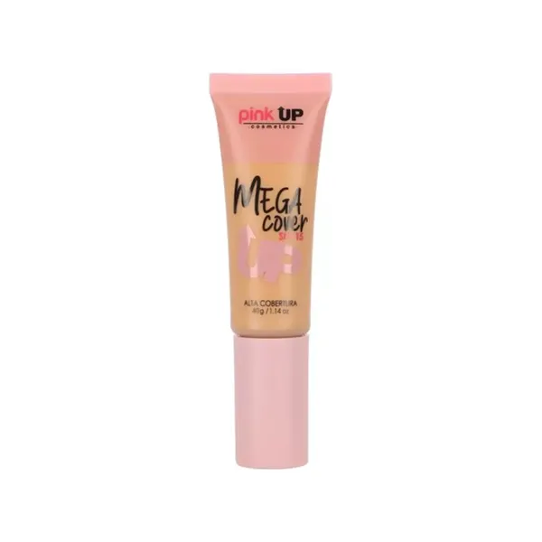 10 - Maquillaje Líquido Mega Cover Pink Up