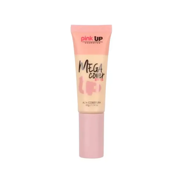 2 - Maquillaje Líquido Mega Cover Pink Up