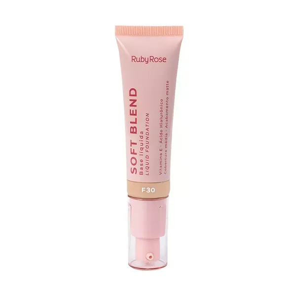 2 - Maquillaje Líquido Soft Blend Ruby Rose