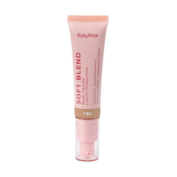 4 - Maquillaje Líquido Soft Blend Ruby Rose