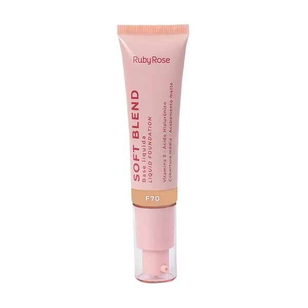 5 - Maquillaje Líquido Soft Blend Ruby Rose
