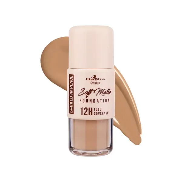 12 - Maquillaje Locked In Place Soft Matte 12h Italia Deluxe