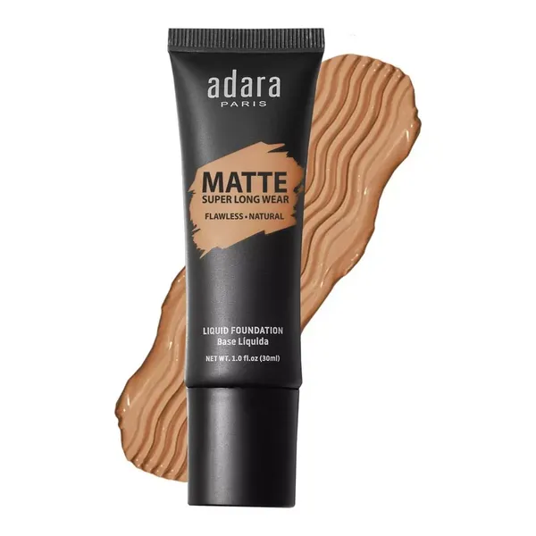 4 - Maquillaje Matte Adara Paris Base Líquida