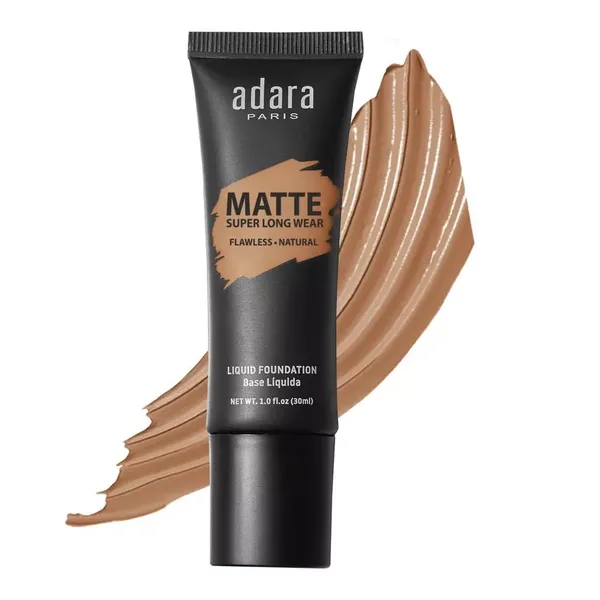 5 - Maquillaje Matte Adara Paris Base Líquida