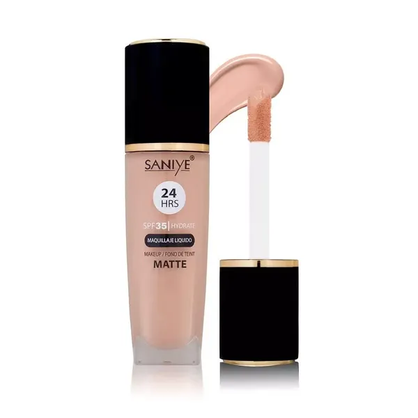 1 - Maquillaje Matte Saniye Base Líquida SPF 35