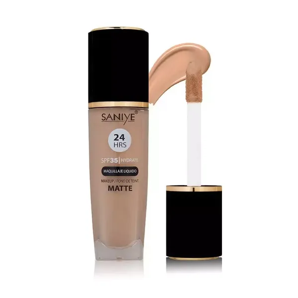 4 - Maquillaje Matte Saniye Base Líquida SPF 35