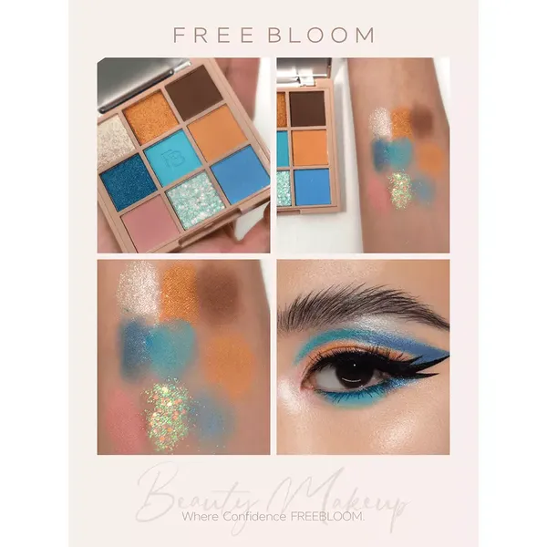 2 - Paleta de Sombras City Wanderer Flamingo Lake Free Bloom