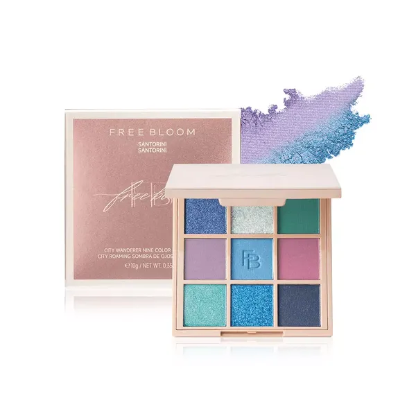3 - Paleta de Sombras City Wanderer Flamingo Lake Free Bloom