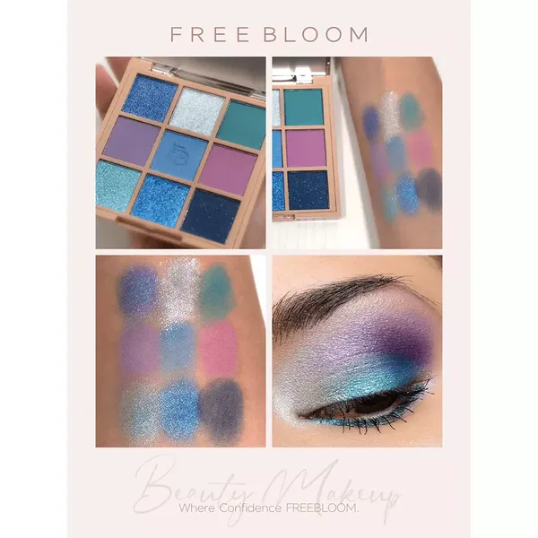4 - Paleta de Sombras City Wanderer Flamingo Lake Free Bloom