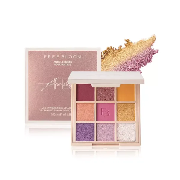 5 - Paleta de Sombras City Wanderer Flamingo Lake Free Bloom