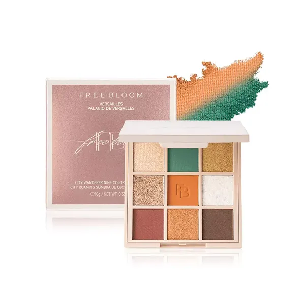 7 - Paleta de Sombras City Wanderer Flamingo Lake Free Bloom