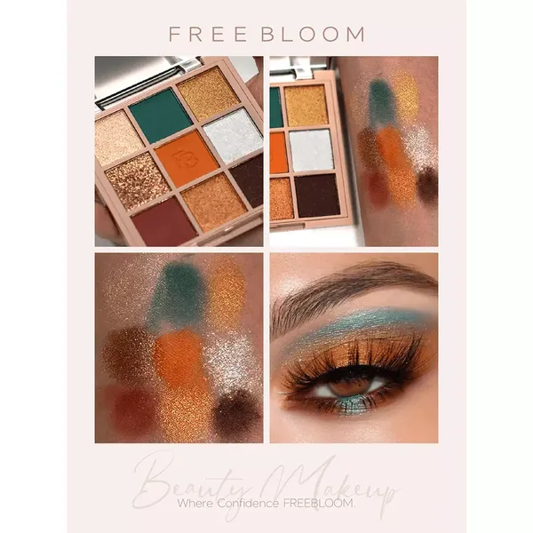 8 - Paleta de Sombras City Wanderer Flamingo Lake Free Bloom