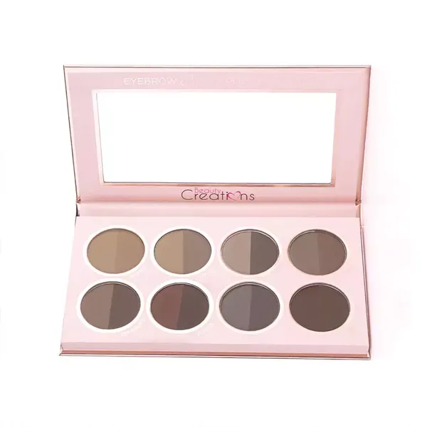 1 - Paleta de Sombras Eyebrow Powder Book Beauty Creations
