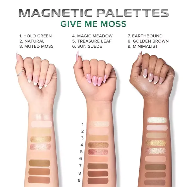 3 - Paleta de Sombras Magnéticas Beauty Creations