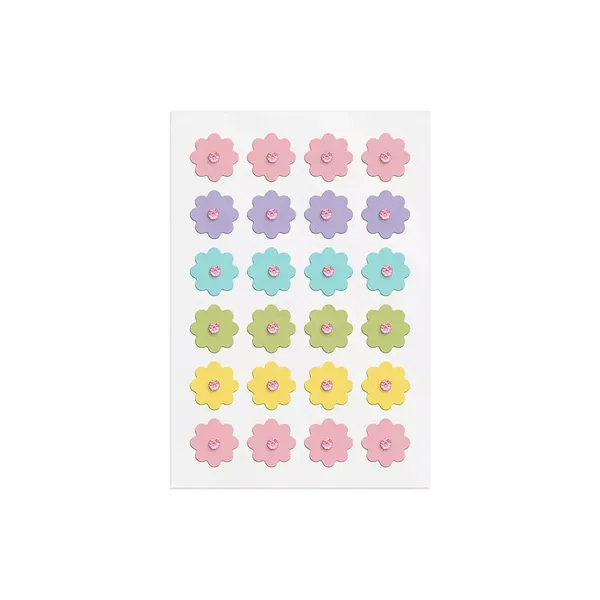 1 - Parches Auxiliares para Granitos con Forma de Flor Yuya