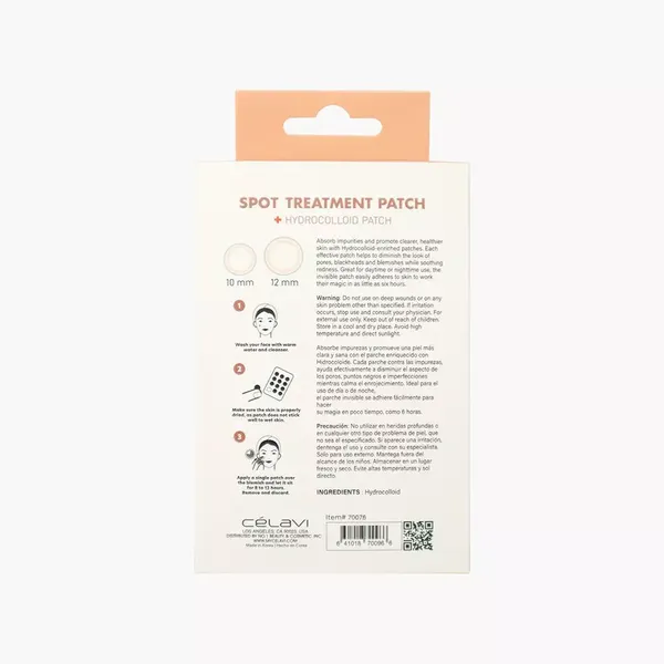 1 - Parches Tratamiento Para Acné Spot Treatment Célavi