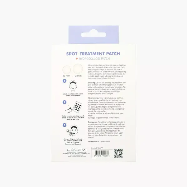 1 - Parches Tratamiento Para Acné Spot Treatment Célavi 60 pzas