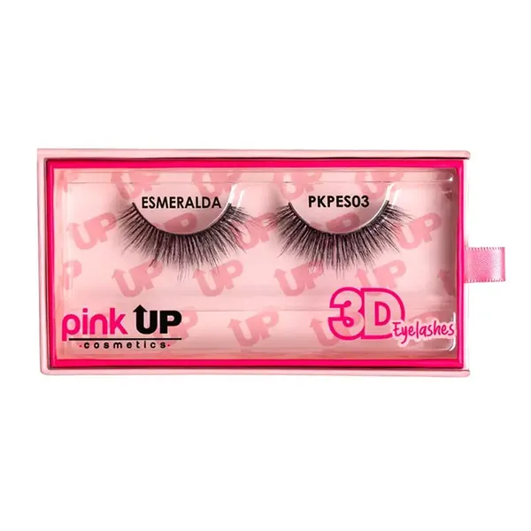 2 - Pestaña 3D Pink Up