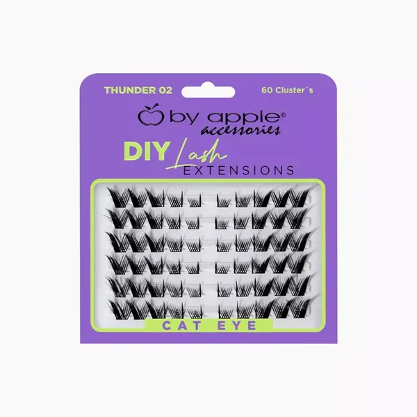 1 - Pestaña Cat Eye DIY Lash Extensions By Apple