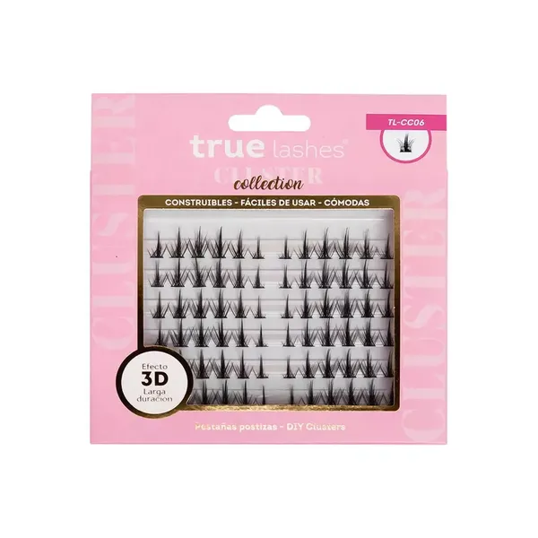 15 - Pestaña Cluster Collection 3D True Lashes