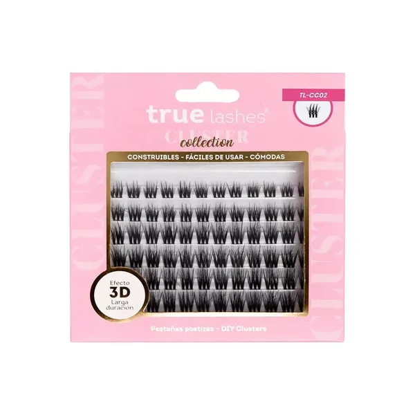 3 - Pestaña Cluster Collection 3D True Lashes
