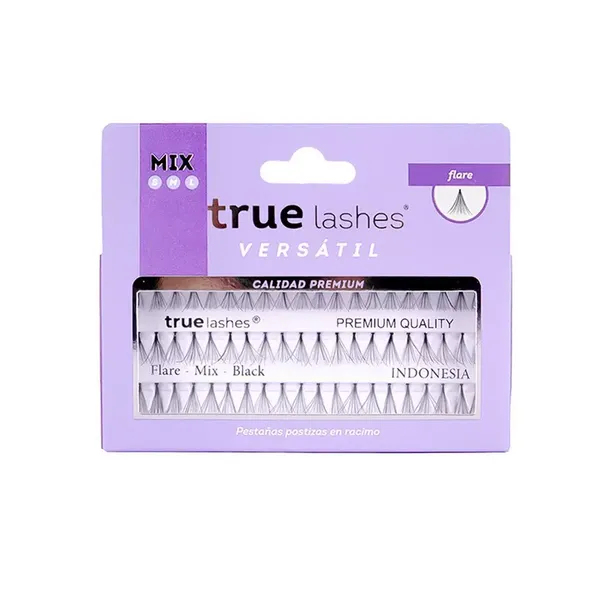 3 - Pestaña de Grupo Versátil Flare True Lashes
