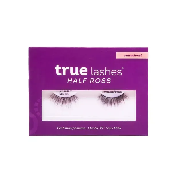 10 - Pestaña Half Ross True Lashes Efecto 3D