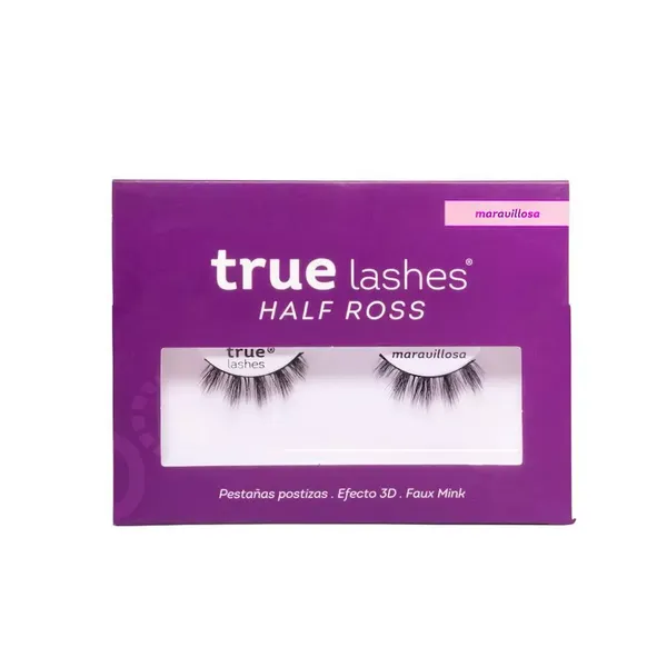11 - Pestaña Half Ross True Lashes Efecto 3D