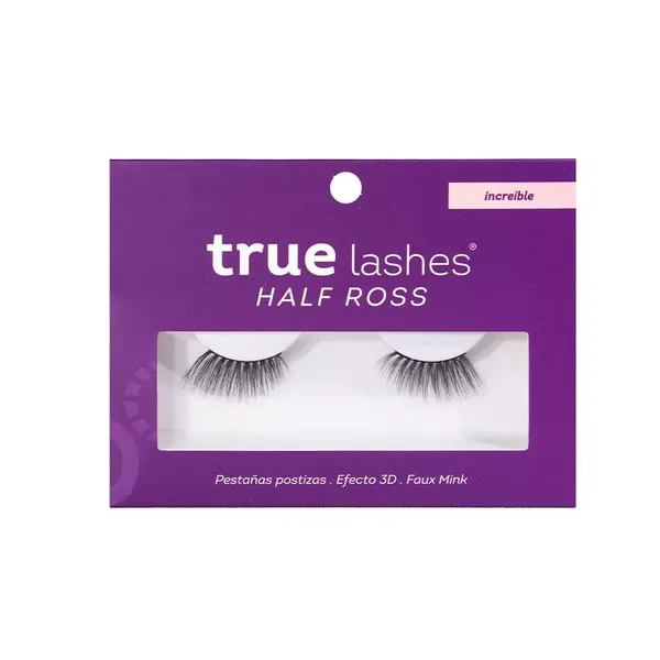 1 - Pestaña Half Ross True Lashes Efecto 3D