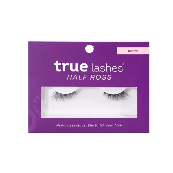 4 - Pestaña Half Ross True Lashes Efecto 3D