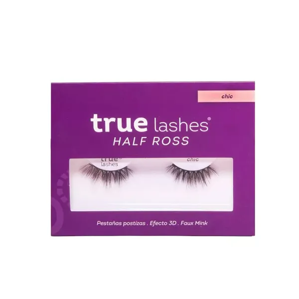 6 - Pestaña Half Ross True Lashes Efecto 3D