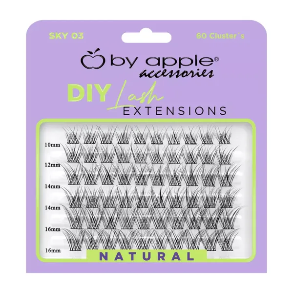 2 - Pestaña Natural DIY Lash Extensions by Apple
