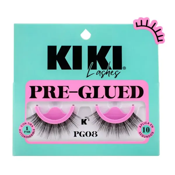 14 - Pestaña Pre-Glued Kiki Lashes